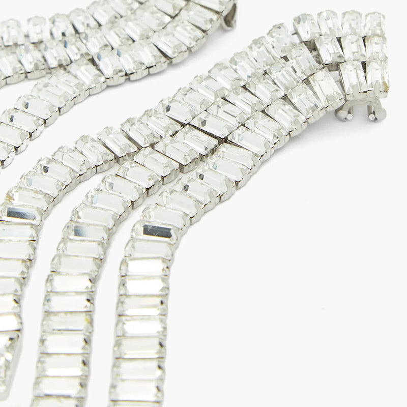 Fashionable Personalised Zirconia Earrings For Women With Tassels