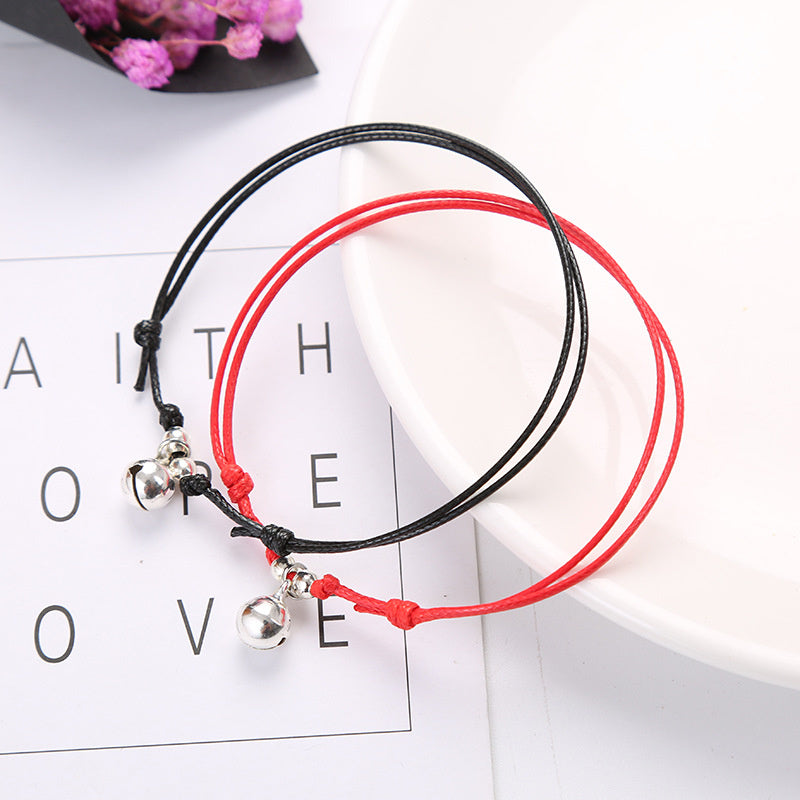 Men's And Women's Fashion Simple Length Adjustable Woven Anklet