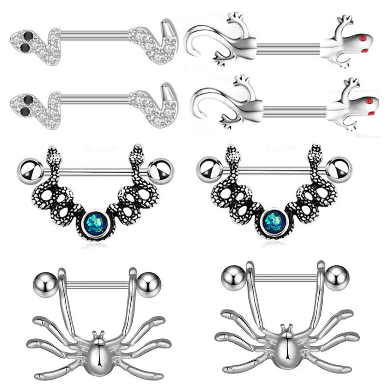 Chest Personality Piercing Accessories Lacteal Nail