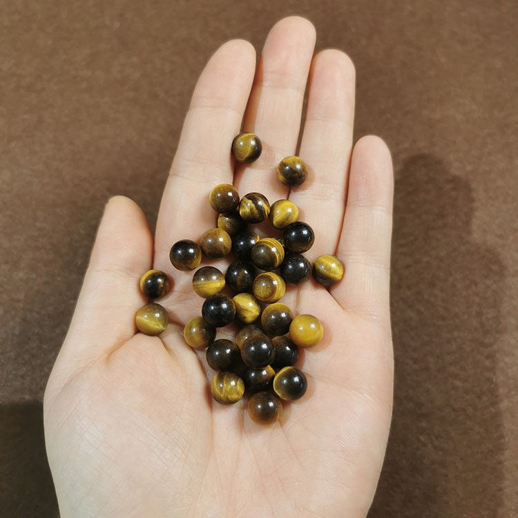 Tiger Eye Single Loose Bead Diy Accessories Earrings Bracelet