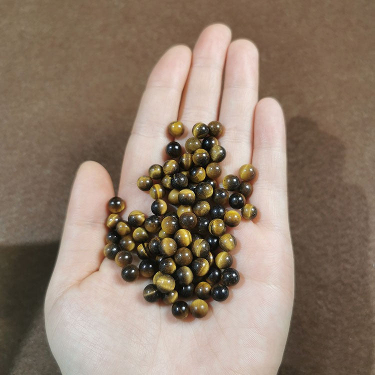 Tiger Eye Single Loose Bead Diy Accessories Earrings Bracelet