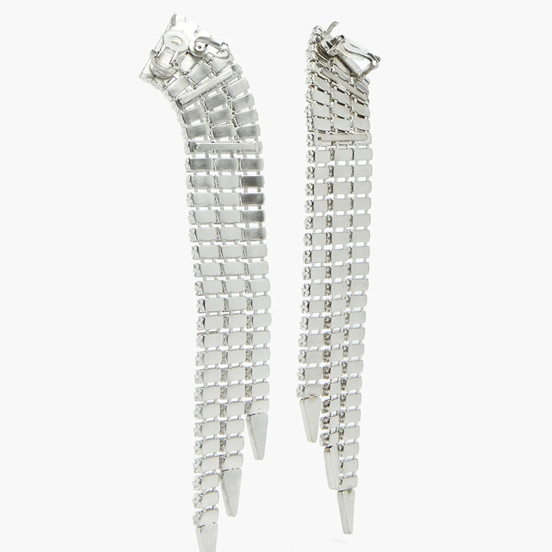 Fashionable Personalised Zirconia Earrings For Women With Tassels