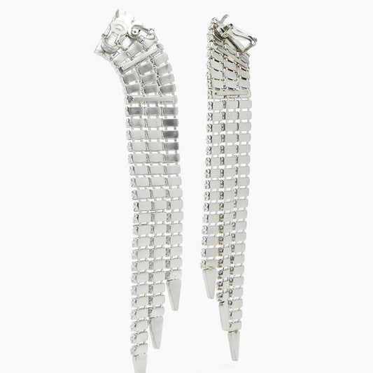 Fashionable Personalised Zirconia Earrings For Women With Tassels