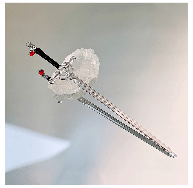 Simple Hair Stick Retro Girl Plate Accessories