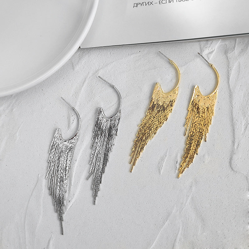 Fashion Hipster Female Tassel Earrings Super Fairy