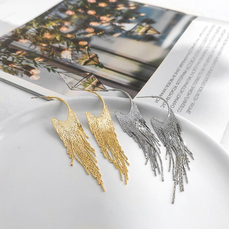 Fashion Hipster Female Tassel Earrings Super Fairy