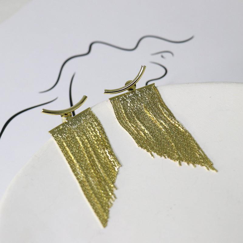 Fashion Hipster Female Tassel Earrings Super Fairy