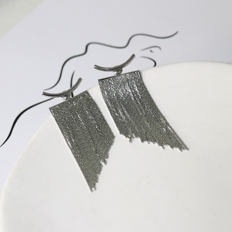 Fashion Hipster Female Tassel Earrings Super Fairy