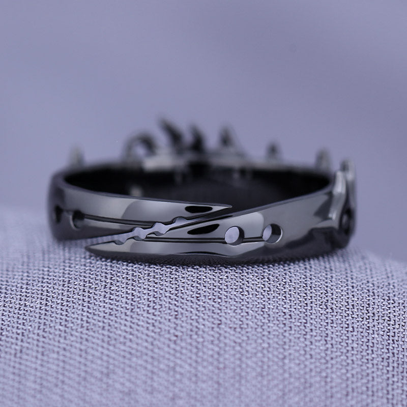 Meliodas Ring Lord Of The Seven Deadly Sins Sins Of Wrath Silver Jewelry