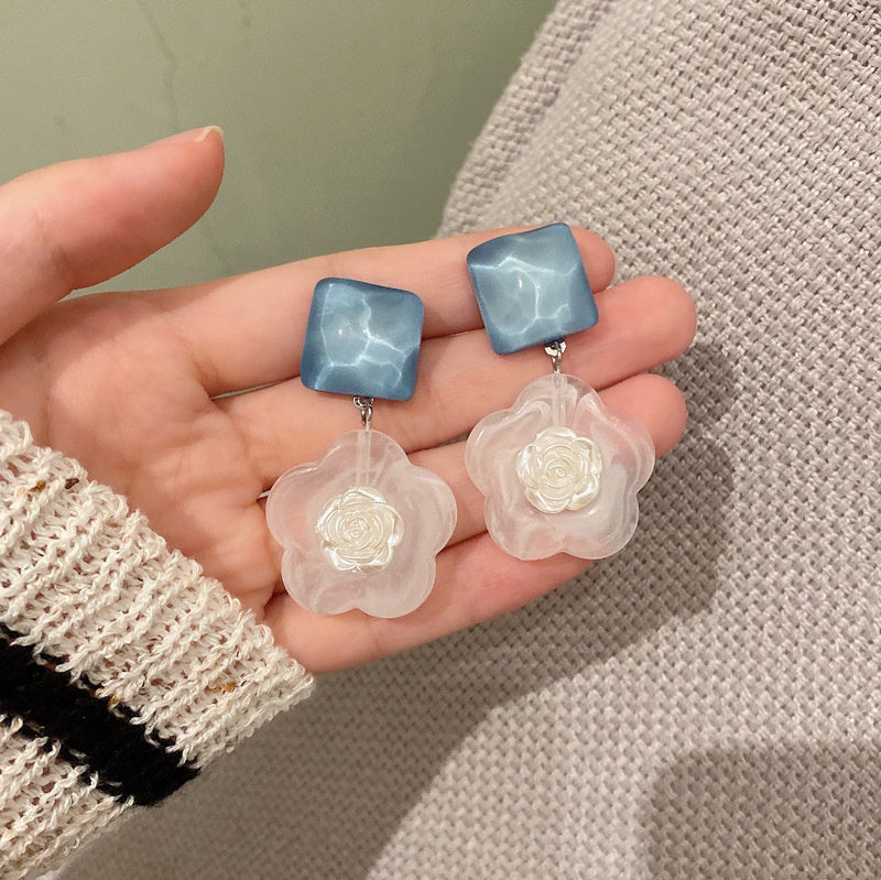 Pearl Earrings Women's Ins Style Simple And Advanced