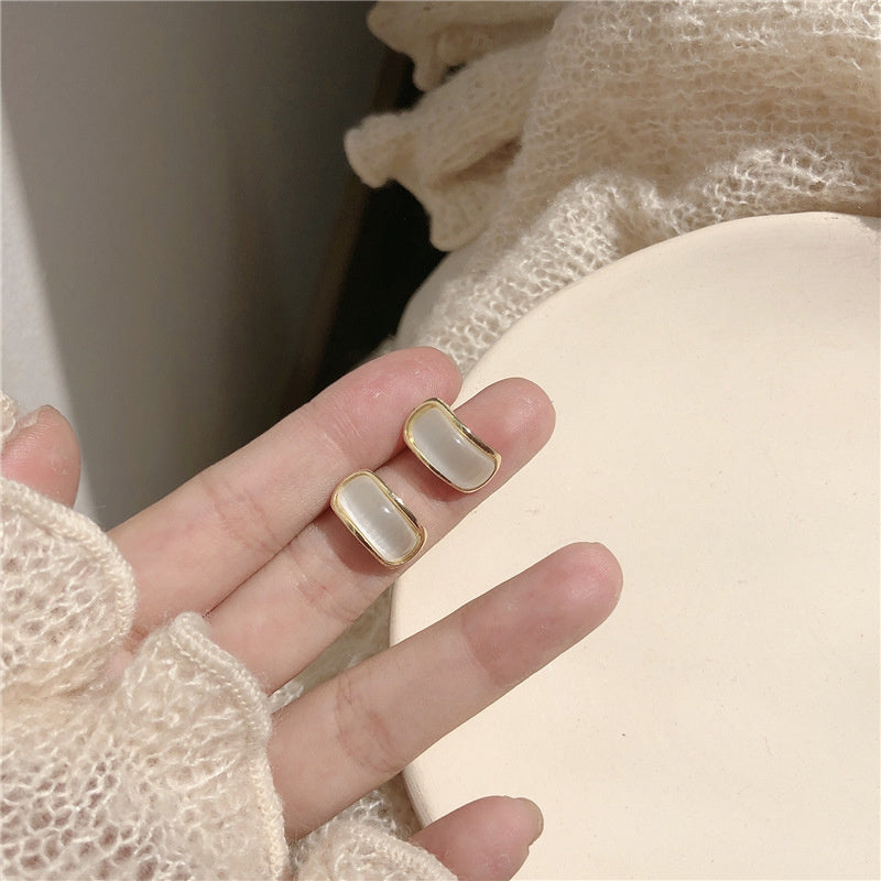 Pearl Earrings Women's Ins Style Simple And Advanced