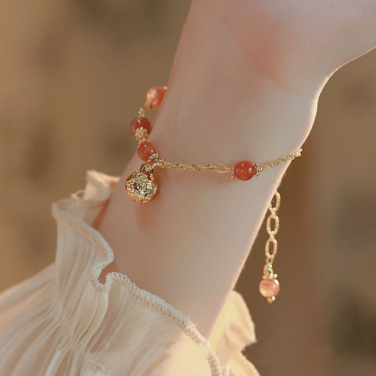 Hetian Rabbit Fu Brand Bracelet For Women