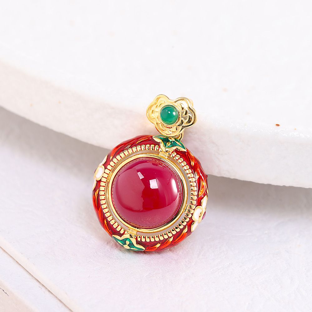 Fashion Earrings Silver Jewelry Ethnic Enamel