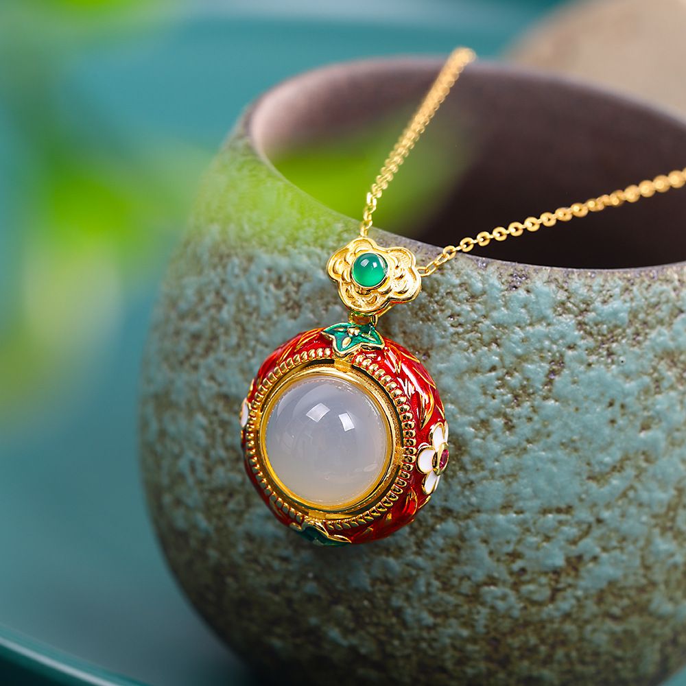 Fashion Earrings Silver Jewelry Ethnic Enamel