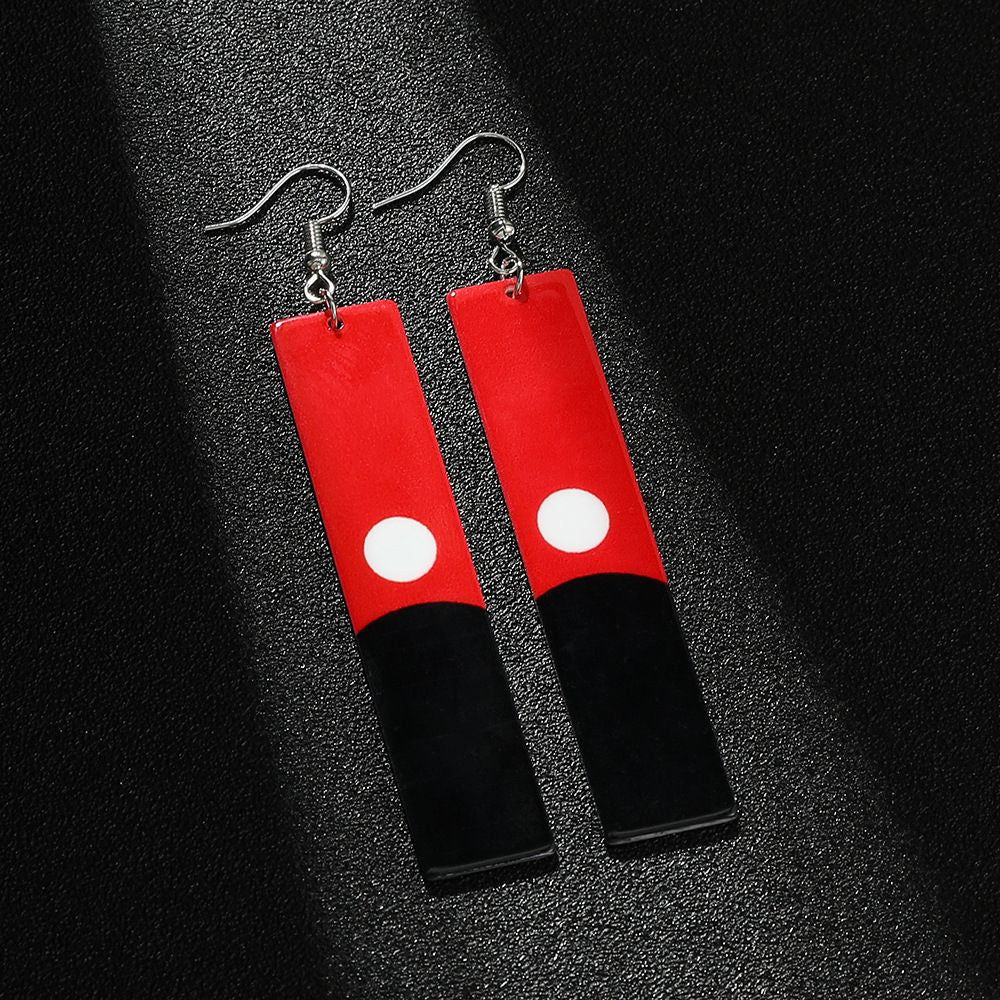 Cos Props Acrylic Earrings