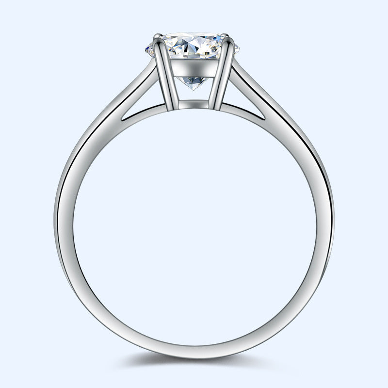 Moissanite Ring Fashion Four Claw