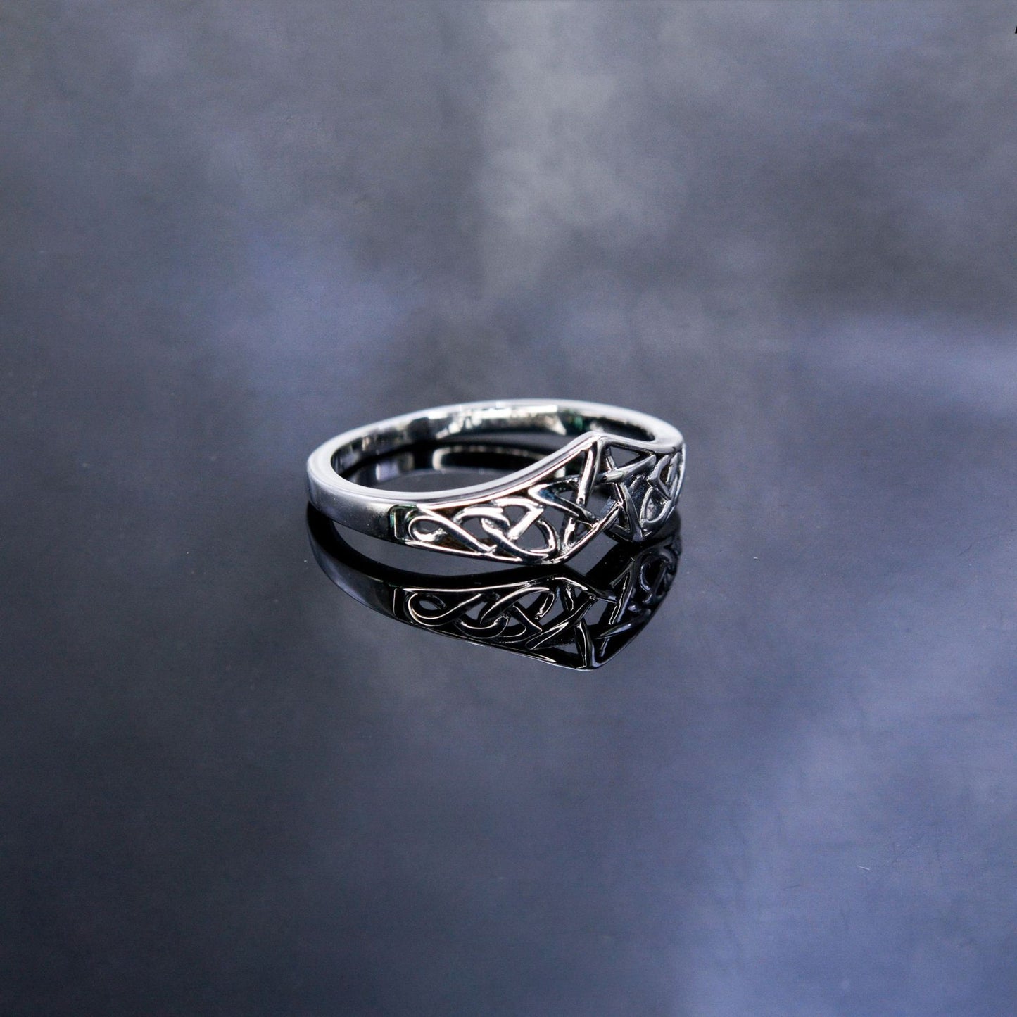 Vintage Sterling Silver Star Made Ring