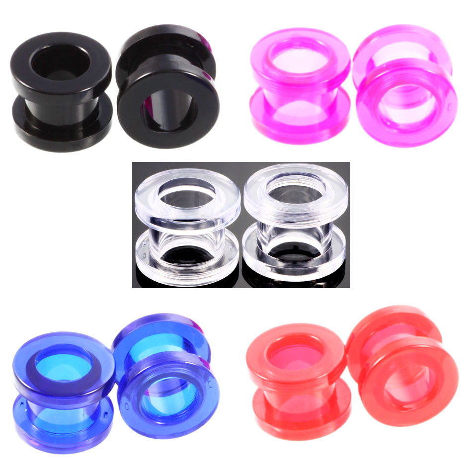 Auricle Pulley Hollow Channel Colorful Ear Extender