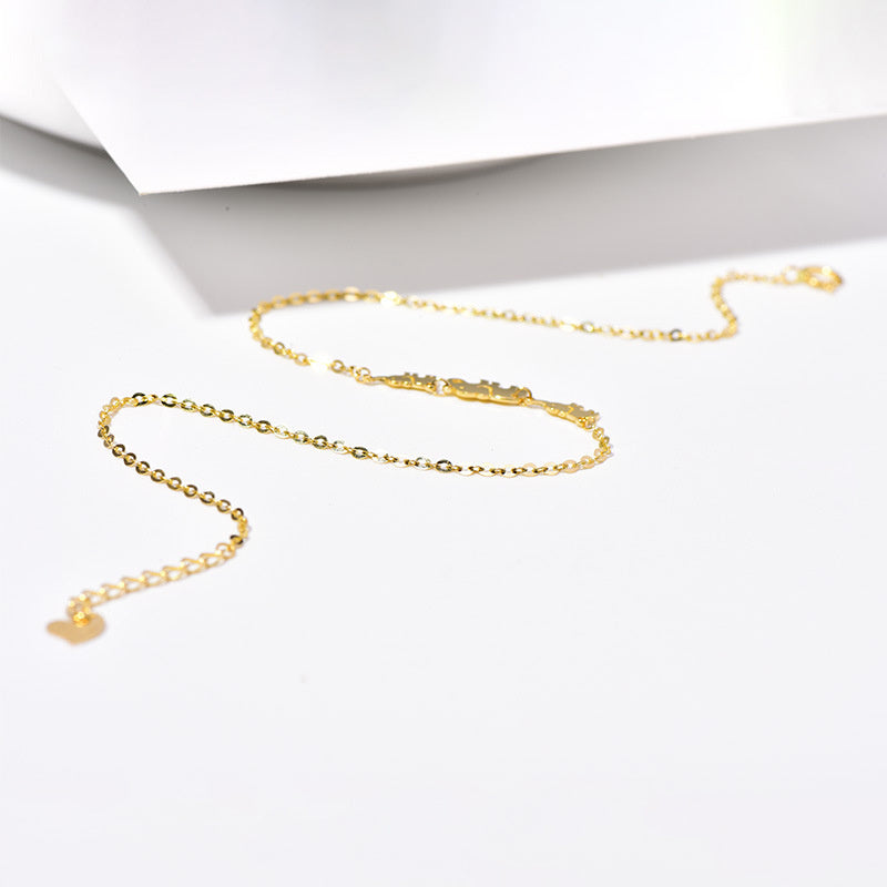 Lovely Personality Small Elephant Pendant Extremely Slender