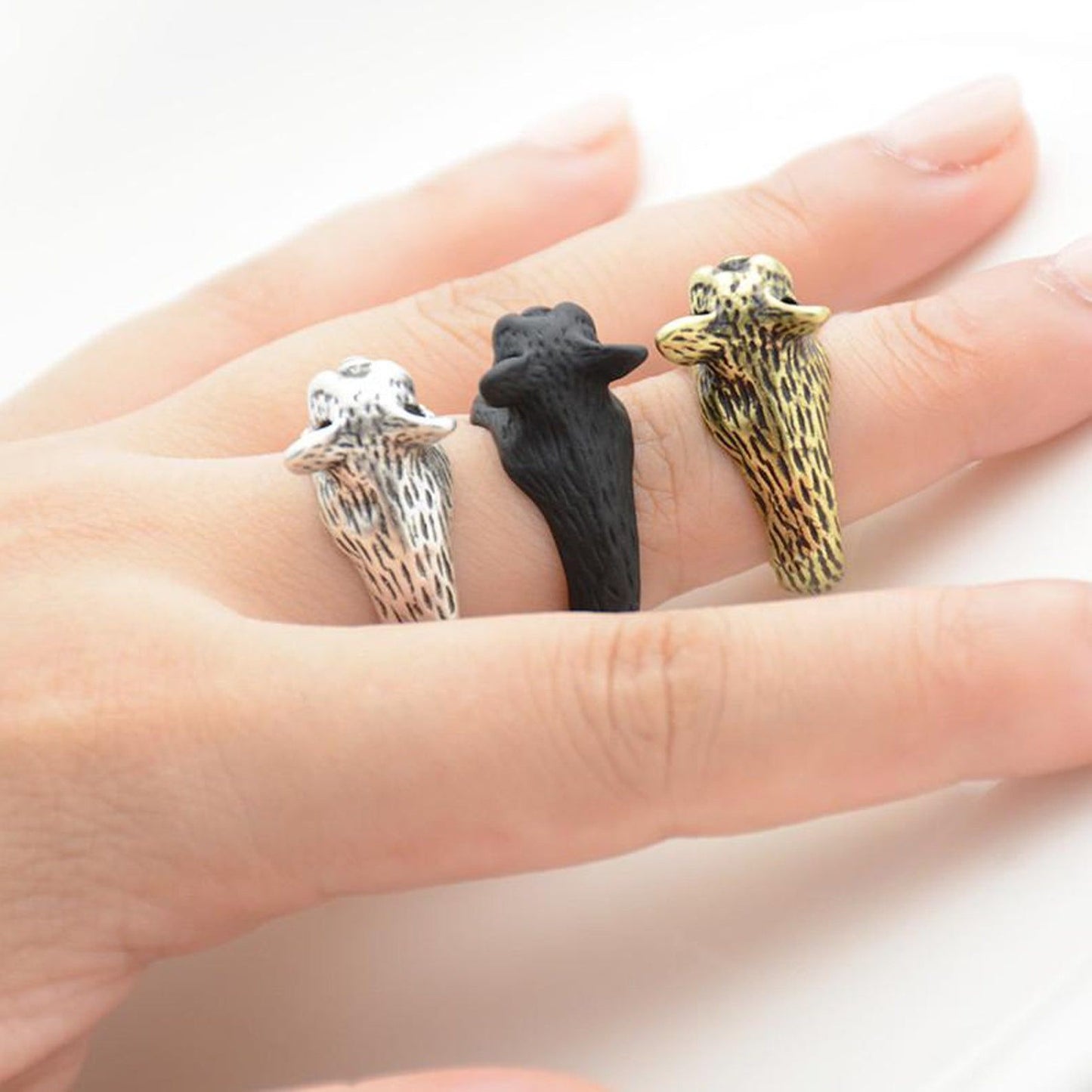 Animal Wrap Ring Fashion Jewelry
