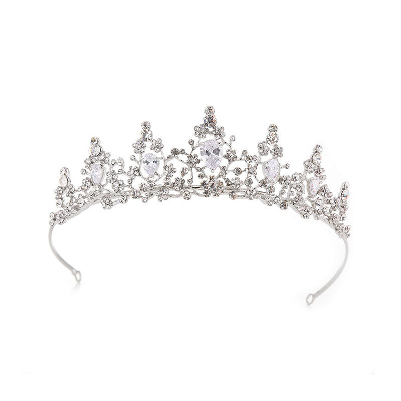 Korean Rhinestone Zircon Crown Children's Stage Performance