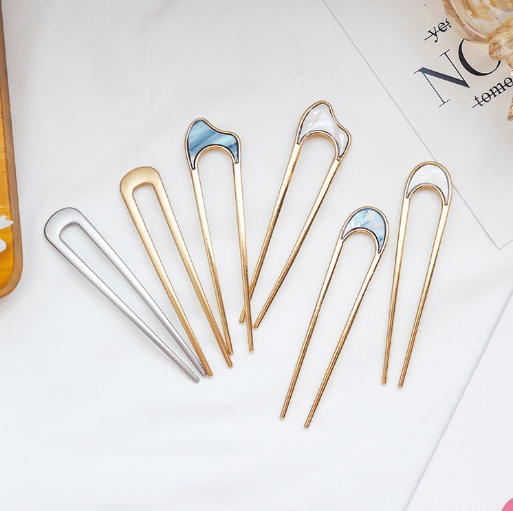 Metal Simple Ornaments Women's Hair Clip