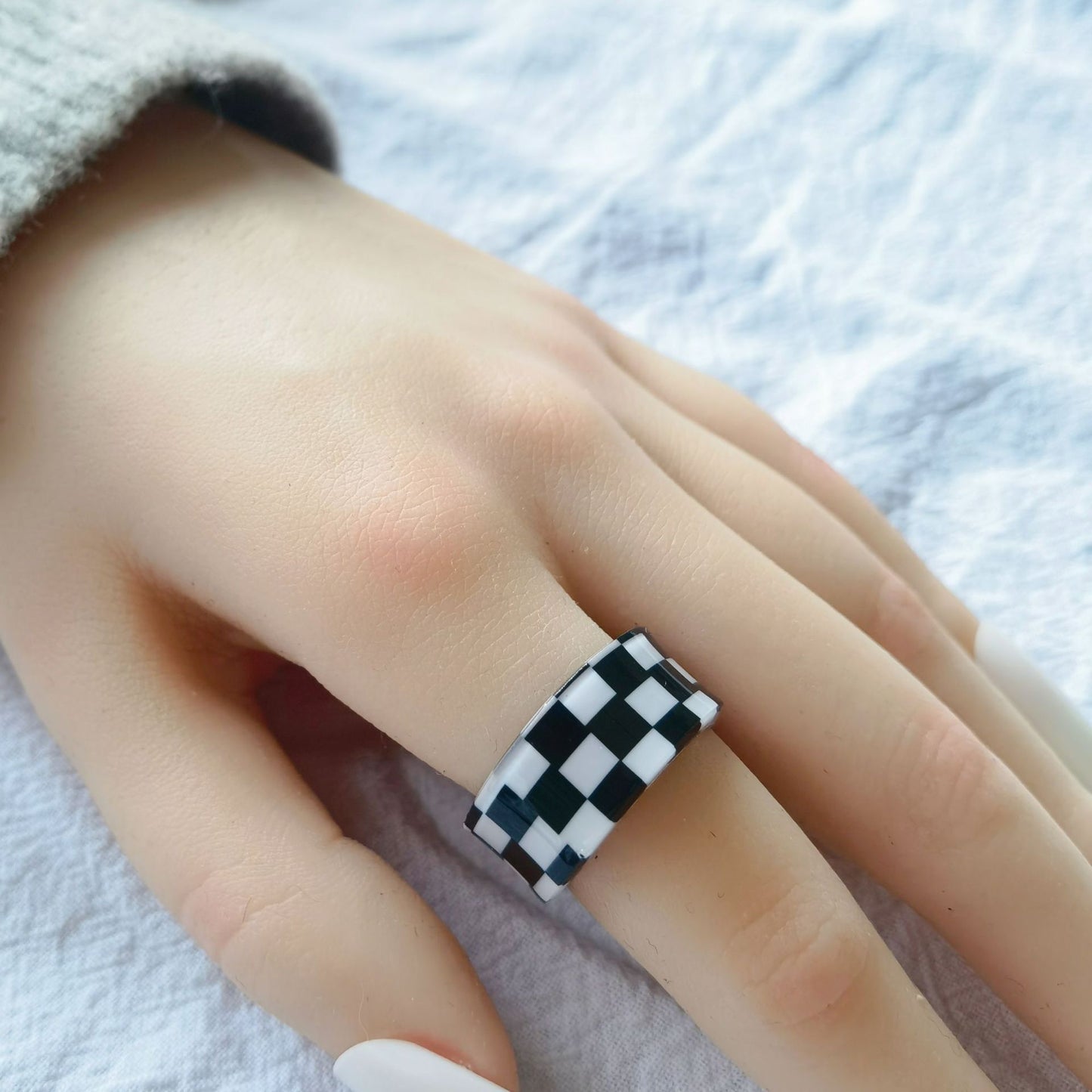 Resin Sweet Face Joint Ring