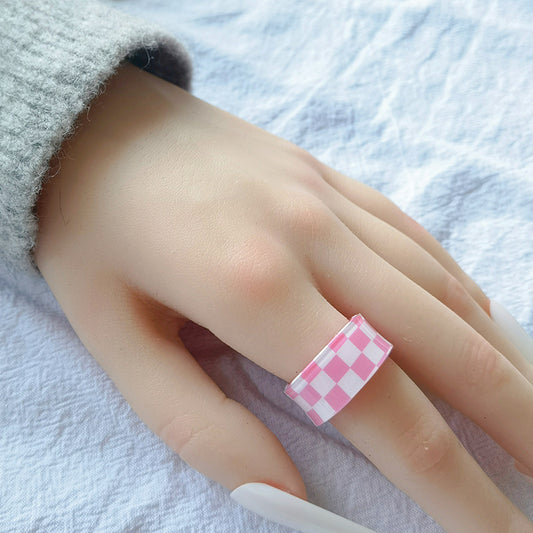 Resin Sweet Face Joint Ring