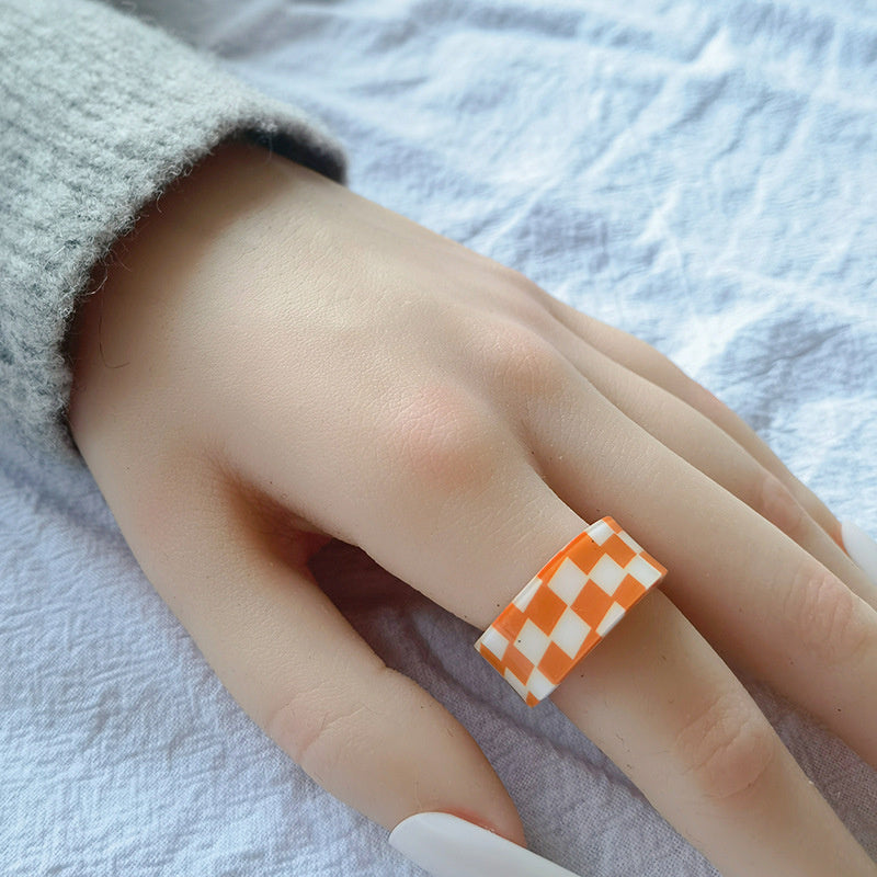 Resin Sweet Face Joint Ring