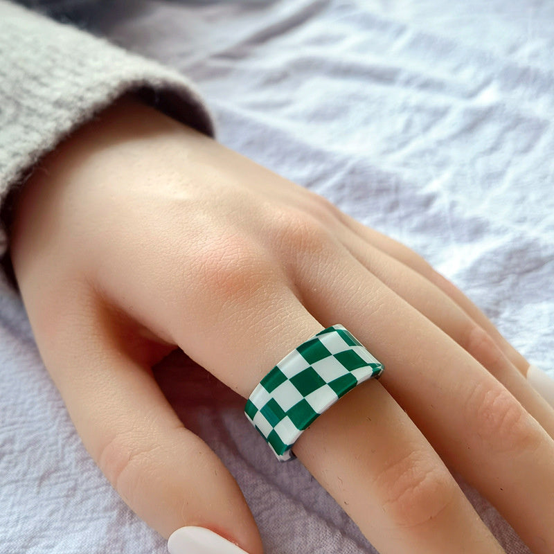 Resin Sweet Face Joint Ring